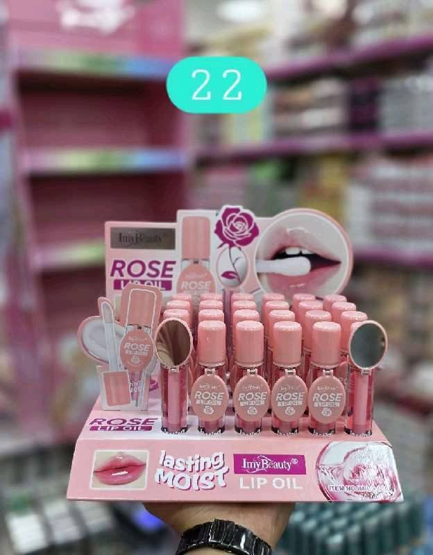 ليب أويل Rose LG010 imy beauty