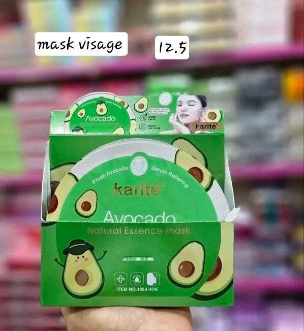 mask visage 1083 karité avocado