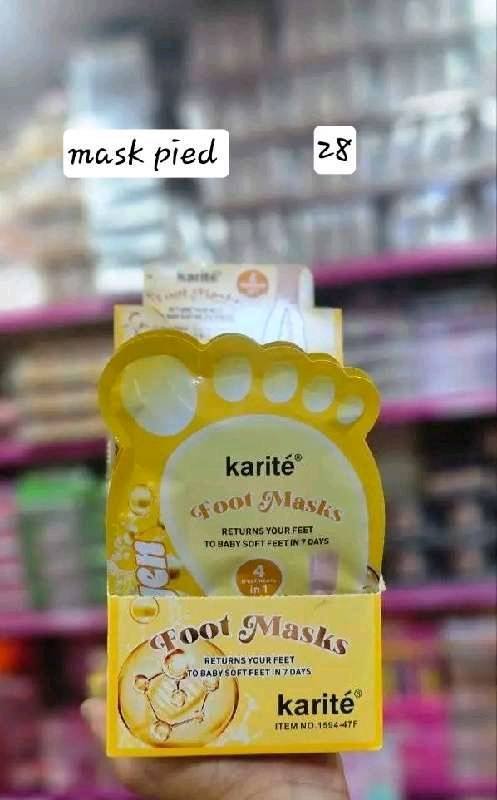 mask pied karité1594 collagen