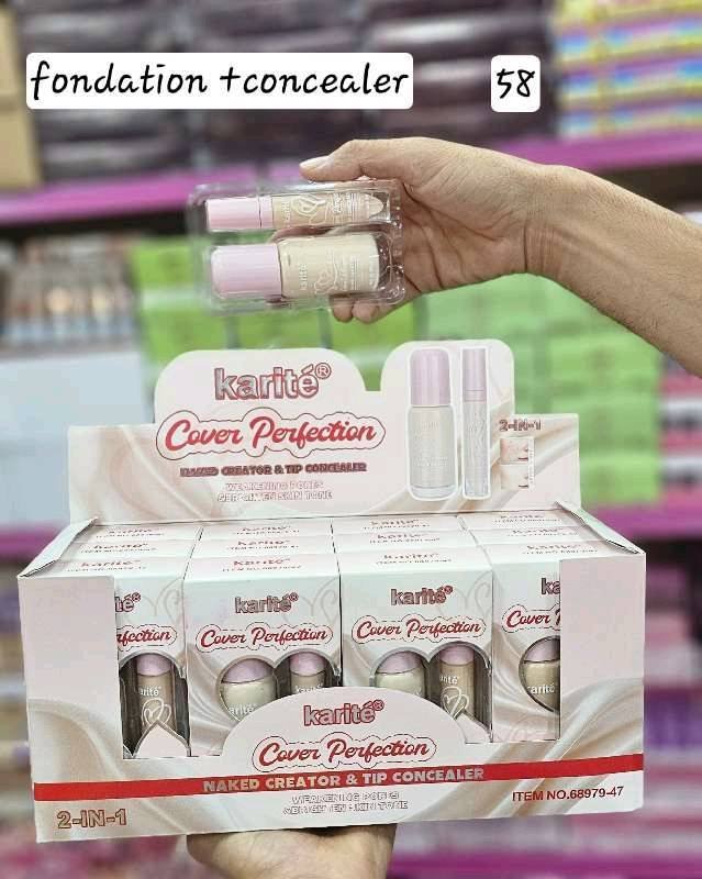 fondation +concealer 68979 karité