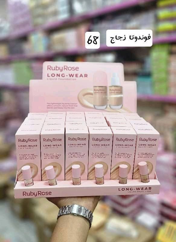 فوندوتا زجاج Long wear 308 ruby Rose