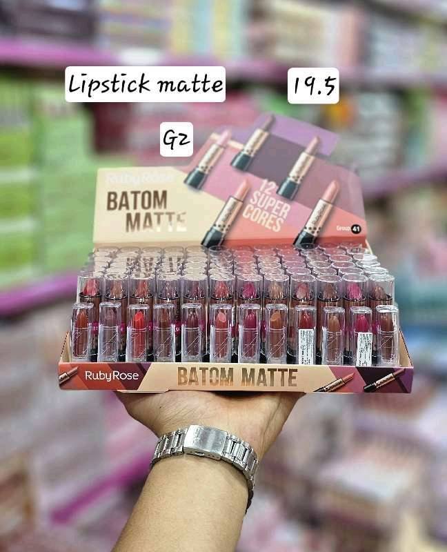 lipstick batom matte G2 8516 Ruby Rose