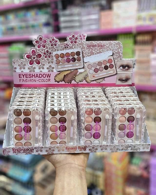 palette eyeshadow 8009 romantic beauty